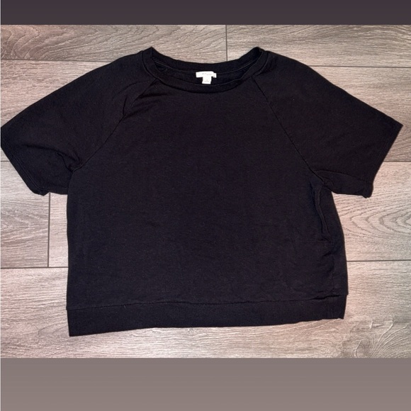 Daily Ritual Size Medium Black Short Sleeved Shirt EUC - Picture 1 of 6
